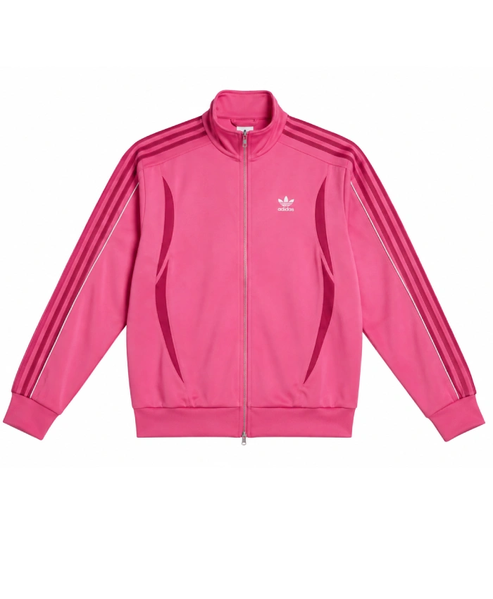 Shop Lamine Yamal Adidas Football Pink Track Jacket