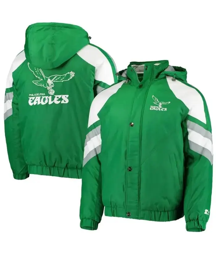 Shop Men And Women Philadelphia Eagles Throwback Jacket For Sale