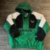 Shop Men And Women Philadelphia Eagles Throwback Jacket Front