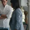 Shop My Fault Rocio Pelaez Grey Buttoned Blazer
