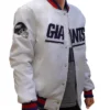 Shop NFL Elvie Lowe White New York Giants Jacket For Men And Women