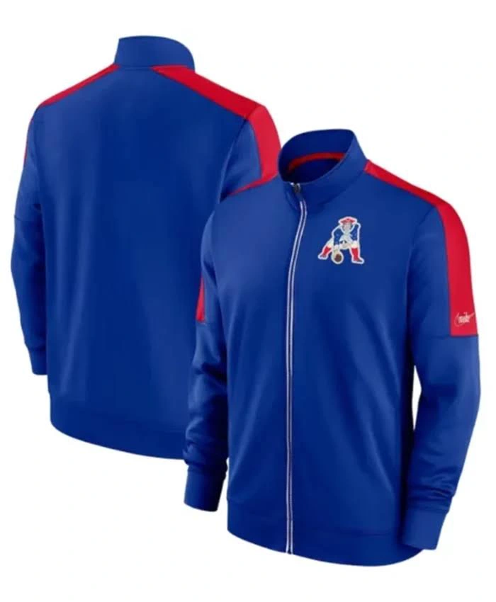 Shop NFL Nico Wiegand New England Patriots Track Jacket For Men And Women