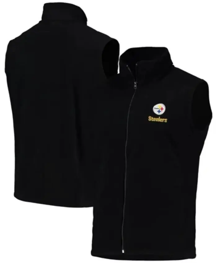 Shop NFL Toni Feest Pittsburgh Steelers Zipper Vest For Men And Women