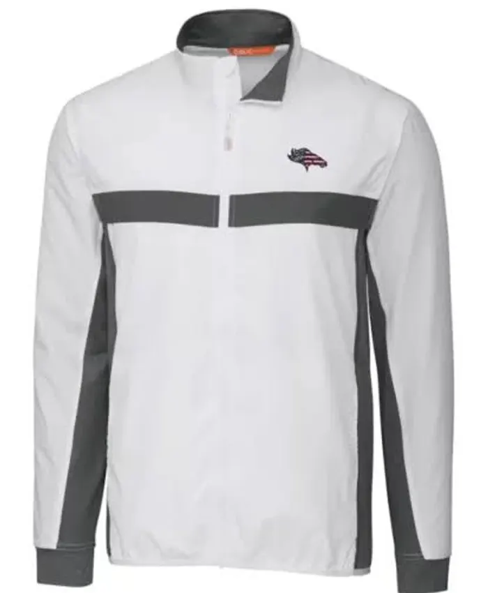 NFL Denver Broncos White Jacket - Image 3