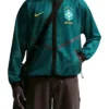 Shop Nike Adult Brazil World Cup 2026 Home Prematch Anthem Jacket