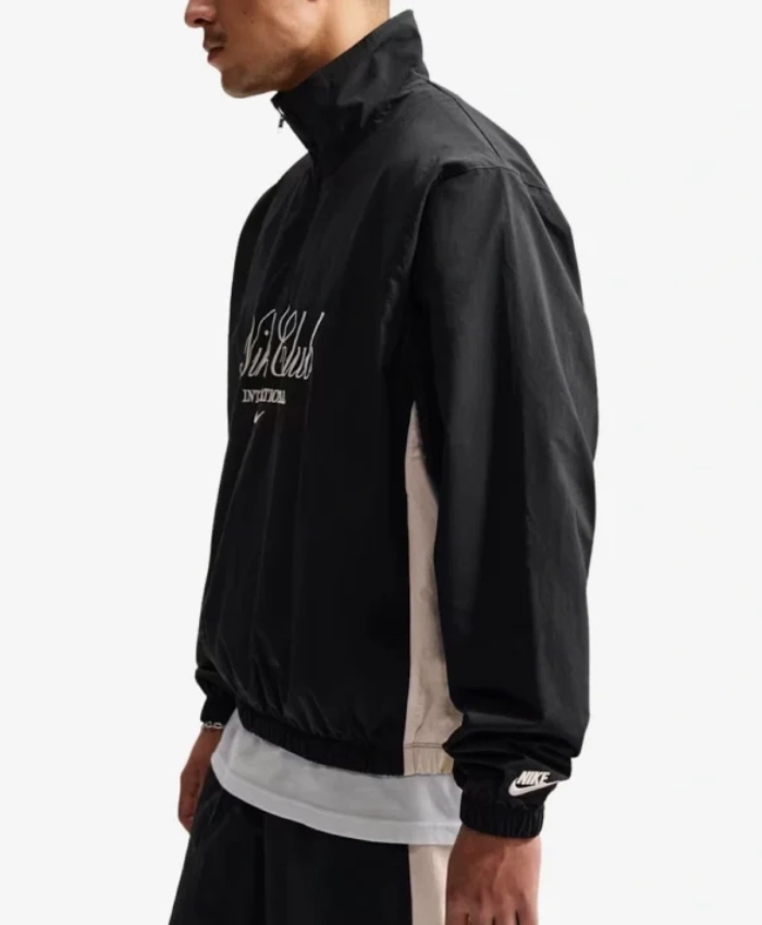 Shop Nike Mens Sportswear Club Nylon Zip Jacket