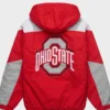 Shop Now 90s Ohio State Half Zip Red Jacket