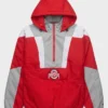 Shop Now 90s Ohio State Red Pullover Jacket 