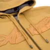 Shop Now Avirex Script Nappa Leather Tan Hoodie