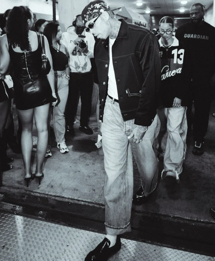 Shop Now Chris Brown Boston Denim Jacket