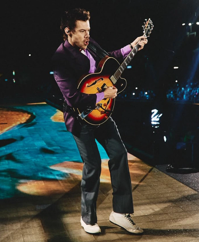 Shop Now Harry Styles Together Together Tour Purple Suiting Blazer