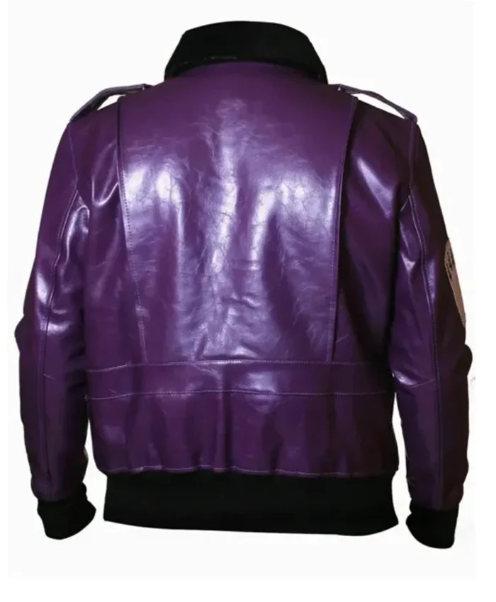 Batman Bob the Goon Purple Joker Jacket - Image 6