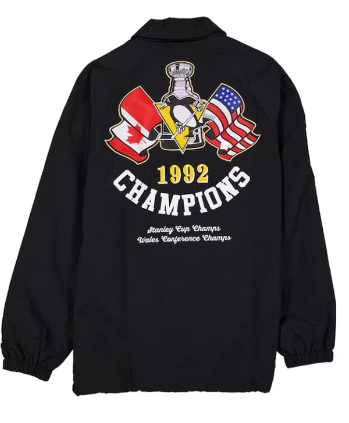 Shop Now Pittsburgh Penguins Champs Black Jacket