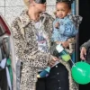 Shop Now Rihanna Los Angeles Leopard Print Fur Coat