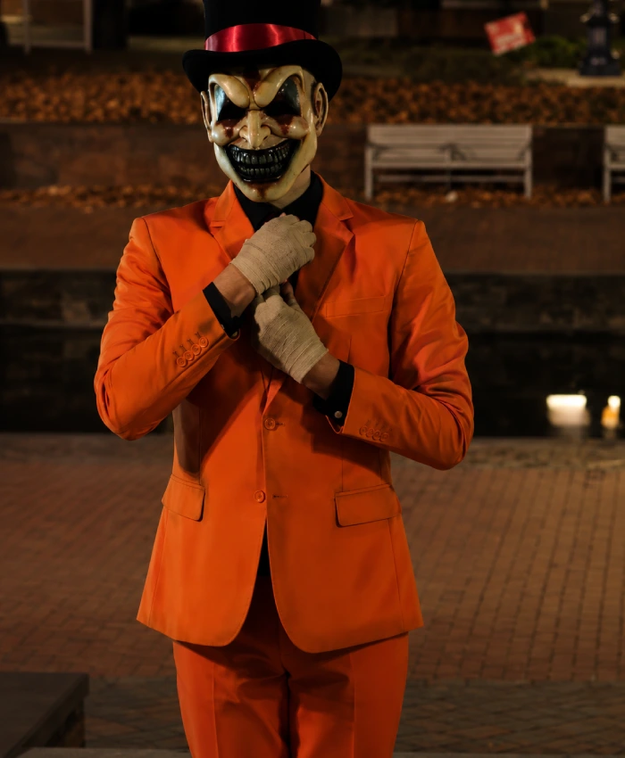 Shop Now The Jester Michael Sheffield Orange Costume Suit