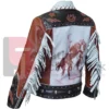 Shop Peoples Choice Awards 2024 Lainey Wilson Fringe Leather Jacket Unisex