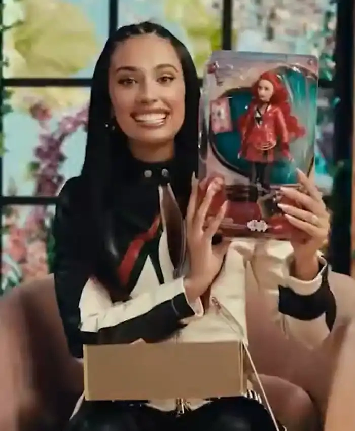 Shop Unboxing Red Doll Kylie Cantrall Biker Leather Jacket For Womens
