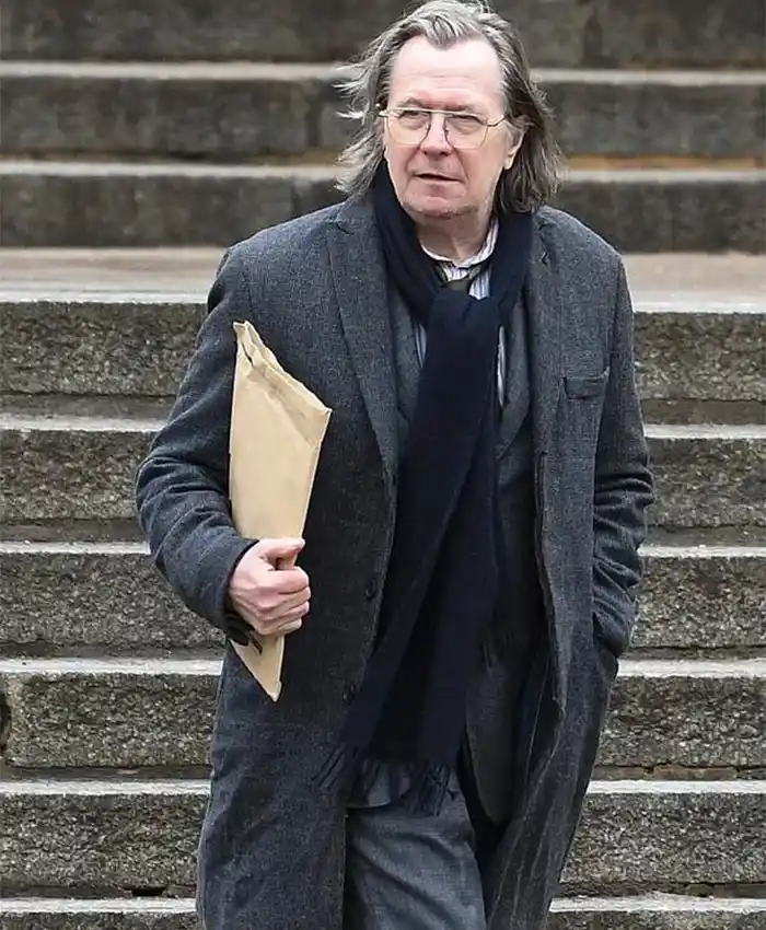 Slow Horses Gary Oldman Grey Coat