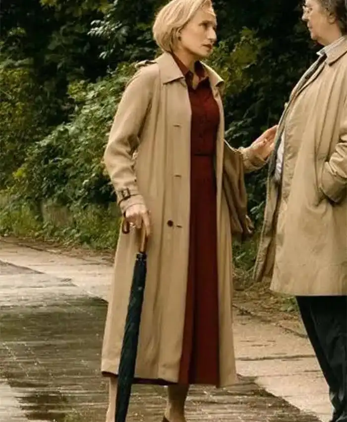 Slow Horses S02 Diana Taverner Trench Coat 1