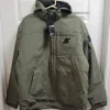 Snap On Green Hooded Jacket