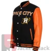 Space City Houston Astros Black And Orange Varsity Jacket For Sale Now