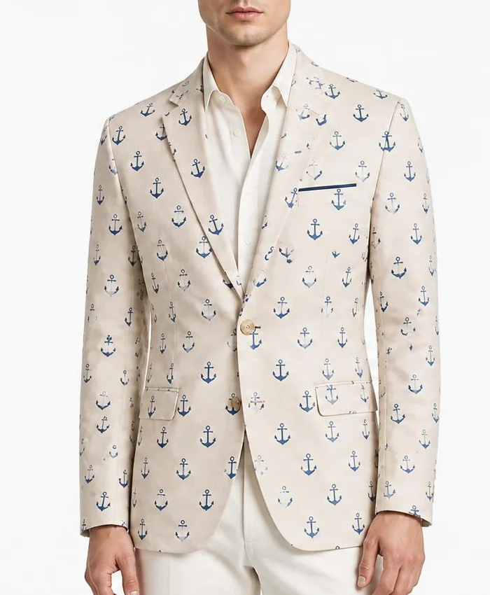 Spider Island 2026 Andy Nyman Resort Blazer Mens