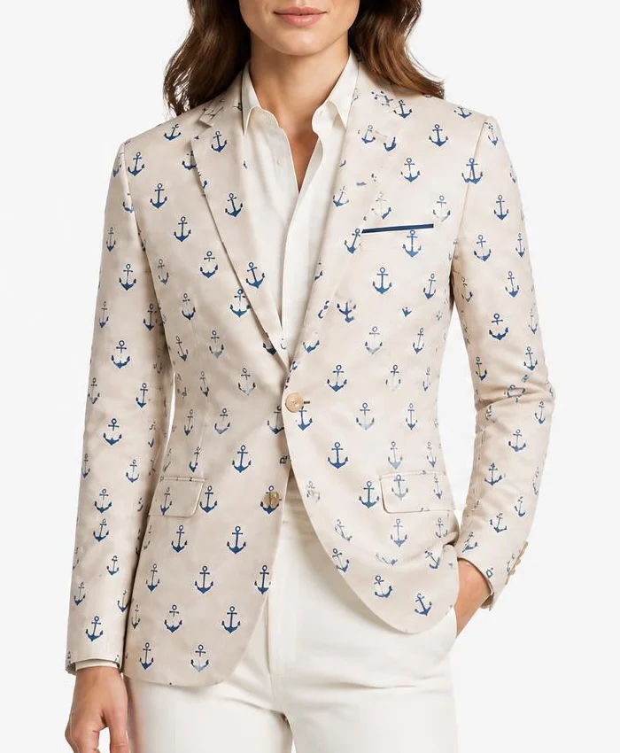 Spider Island 2026 Andy Nyman Resort Blazer Womens
