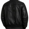 Spider-Man Brand New Day Black Sheepskin Embossed Leather Jacket