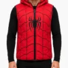 Spider-Man Brand New Day Kid Fan Hooded Vest Mens