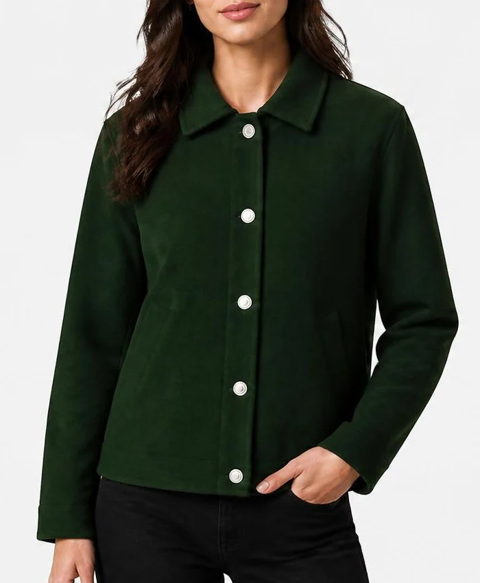 Spider-Man Brand New Day Sadie Sink Green Jacket Womens