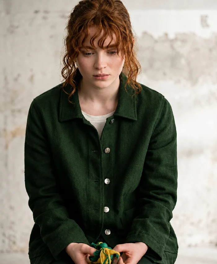 Spider-Man Brand New Day Sadie Sink Green Jacket
