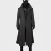 Spider Man Into The Spider Verse Noir Black Trench Coat