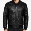 SpiderMan Brand New Day Jacobs Black Leather Jacket Mens