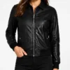 SpiderMan Brand New Day Jacobs Black Leather Jacket Womens