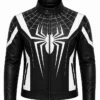 Shop Brand New Day Spider Web Leather Jacket