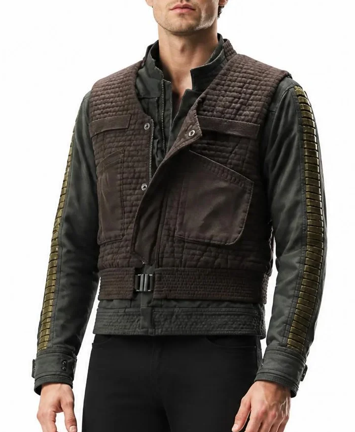 Star Wars Rogue One Jyn Erso Jacket With Vest Mens