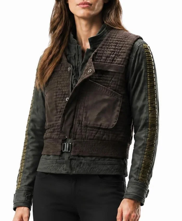 Star Wars Rogue One Jyn Erso Jacket With Vest Womens