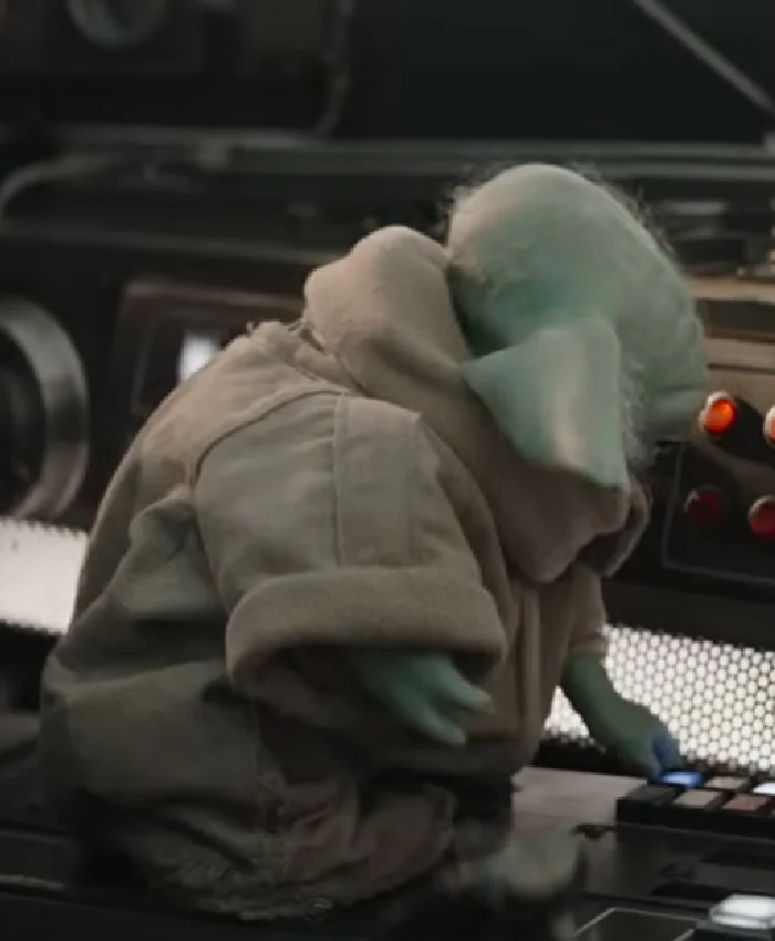 Star Wars The Mandalorian and Grogu Brown Robe