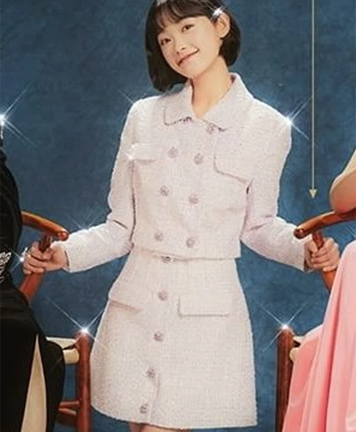 Strong Girl Nam Soon Kang Nam Soon White Crop Blazer