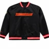 SummerSlam Mitchell and Ness Black Satin Jacket
