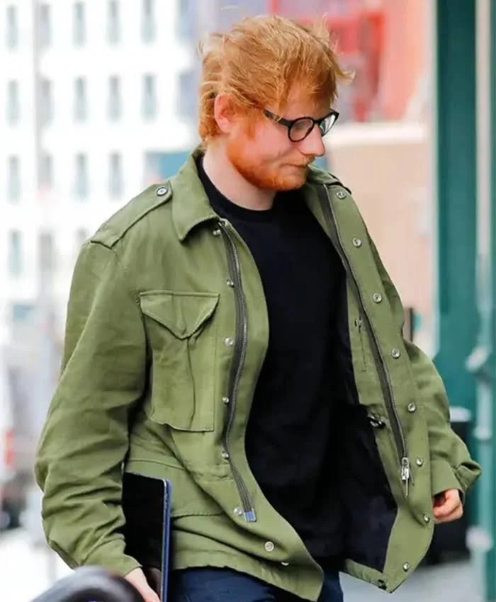 Sumotherhood Ed Sheeran Green Cotton Jacket