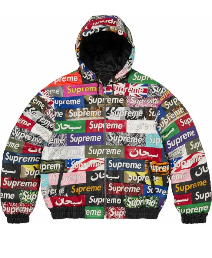 Supreme FW26 Box Logo Patchwork Leather Jacket Sale
