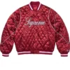 Supreme x Champion Quilted Varsity Jacket