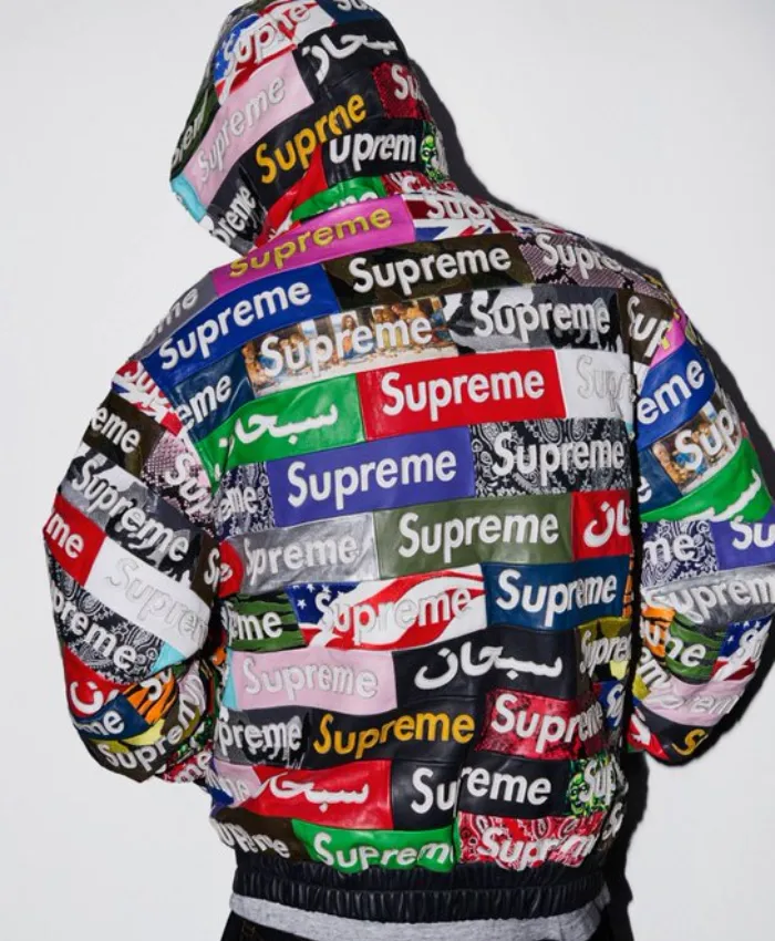 Supreme x Jeff Hamilton Box Logo Leather Jacket