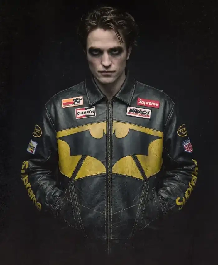 Supreme x The Batman Gotham City Leather Jacket