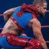 TNA Lockdown 2026 Trey Miguel Spider Man Vest