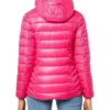 TV Series Baylen Out Loud Season 3 Baylen Dupree Pink Puffer Jacket
