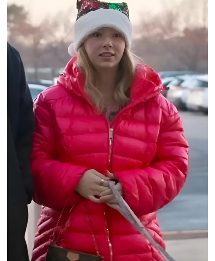 TV Series Baylen Out Loud Season 3 Baylen Dupree Puffer Hooded Jacket