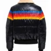 TV Series Ted Lasso S04 Rainbow Stripes Black Jacket