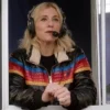 TV Series Ted Lasso S04 Rainbow Stripes Black Jacket Sale